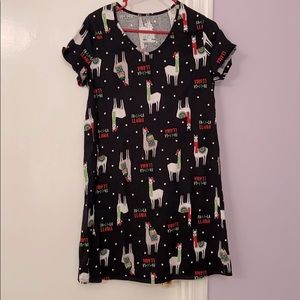 Christmas night gown